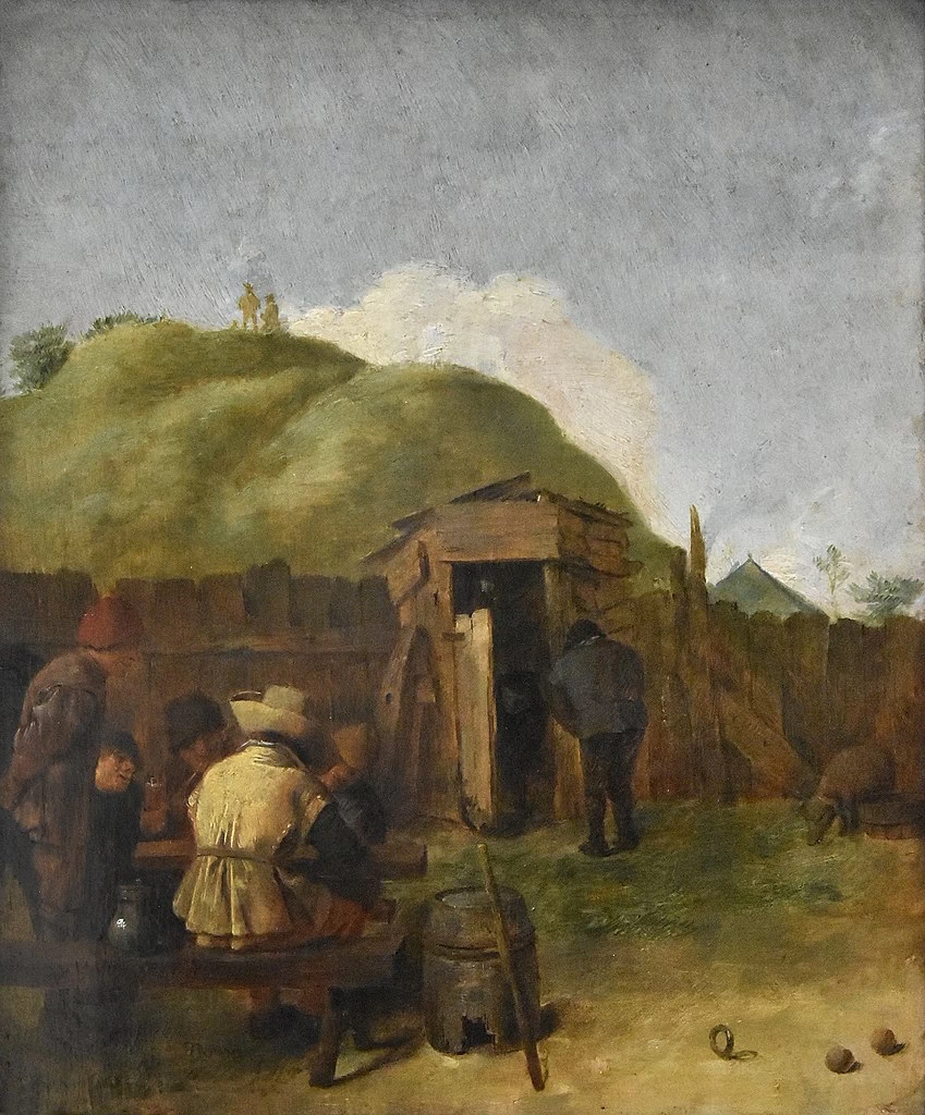 Bevitori seduti - Koninklijke Musea voor Schone Kunsten van België, Bruxelles